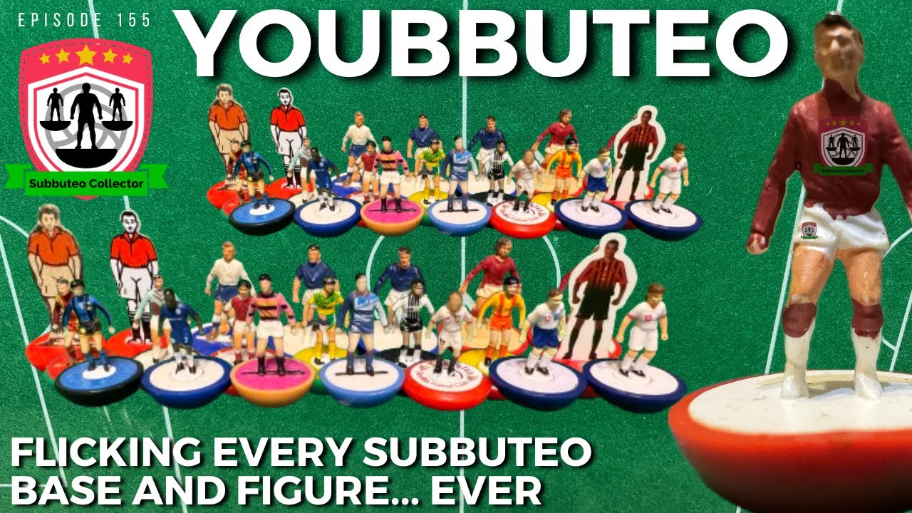 Путеводитель по всем подставкам и фигуркам Subbuteo... на Youtubeo