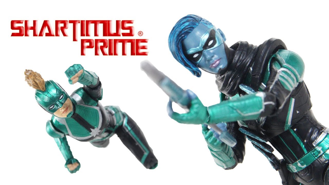 Marvel Legends Starforce Captain Marvel Doctor Minerrva Target Exclusive Hasbro Figure Review