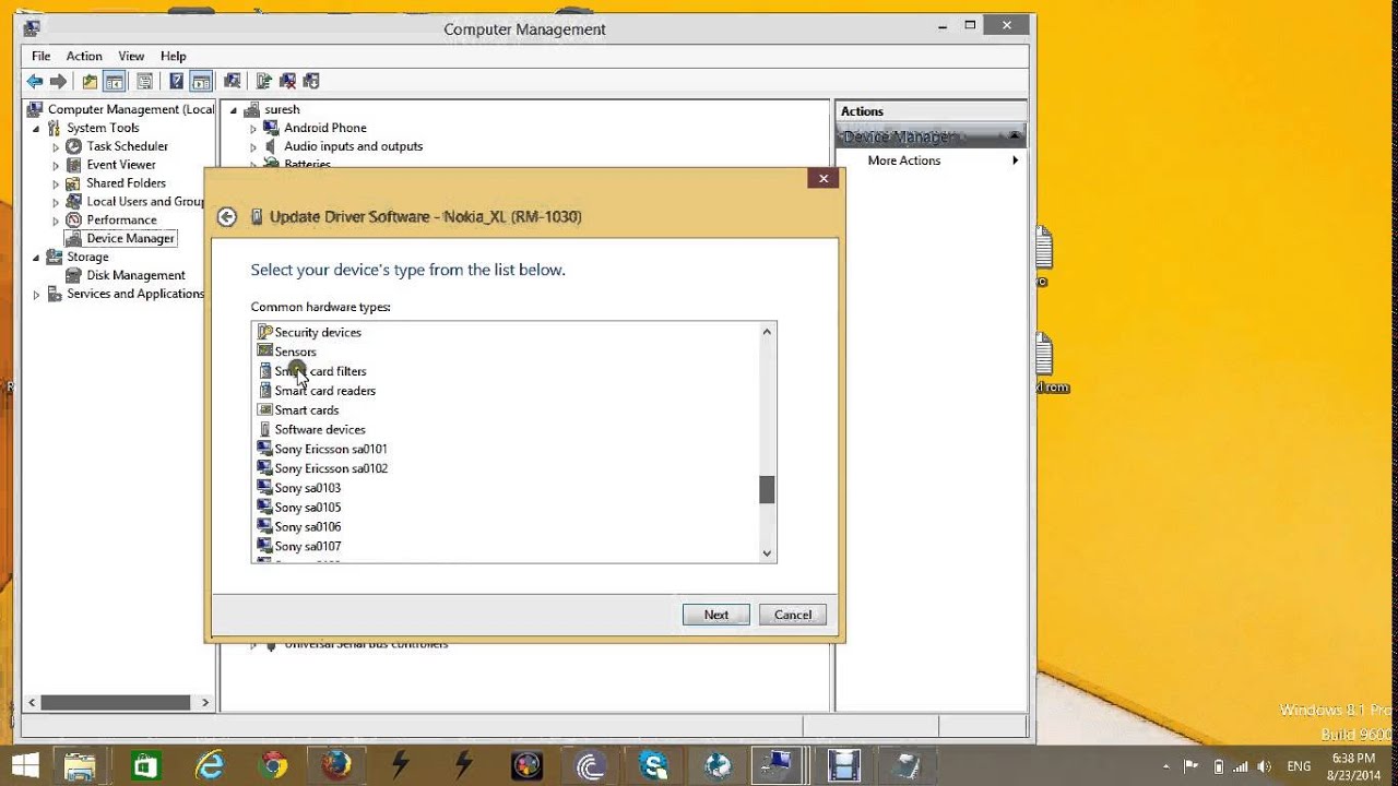HOW TO INSTALL  NOKIA XL RM 1030 DRIVERS 100% WORKS