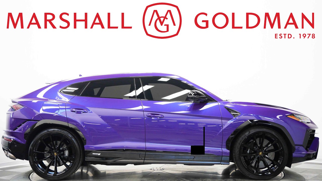 Продается Lamborghini Urus S 2023 года выпуска в цвете Viola Mithras с салоном Nero Ade и Bianco ...
