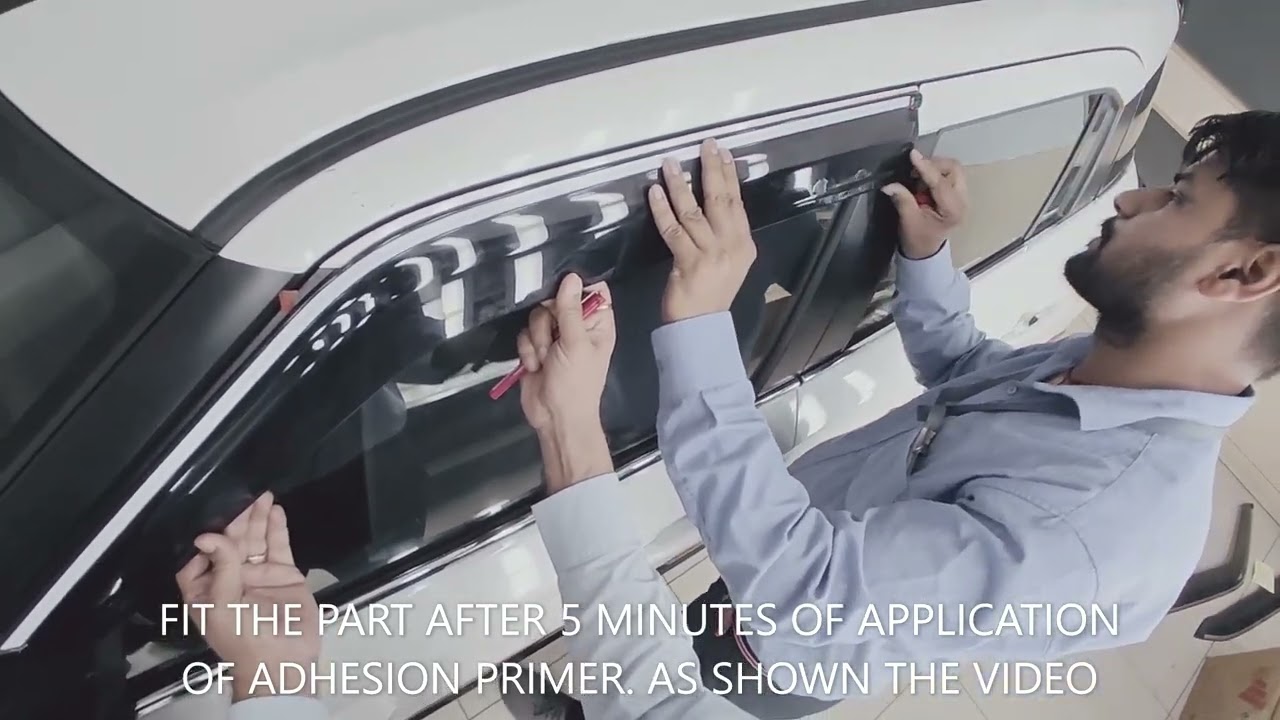 New Swift Door Visor Installation 2024 Model