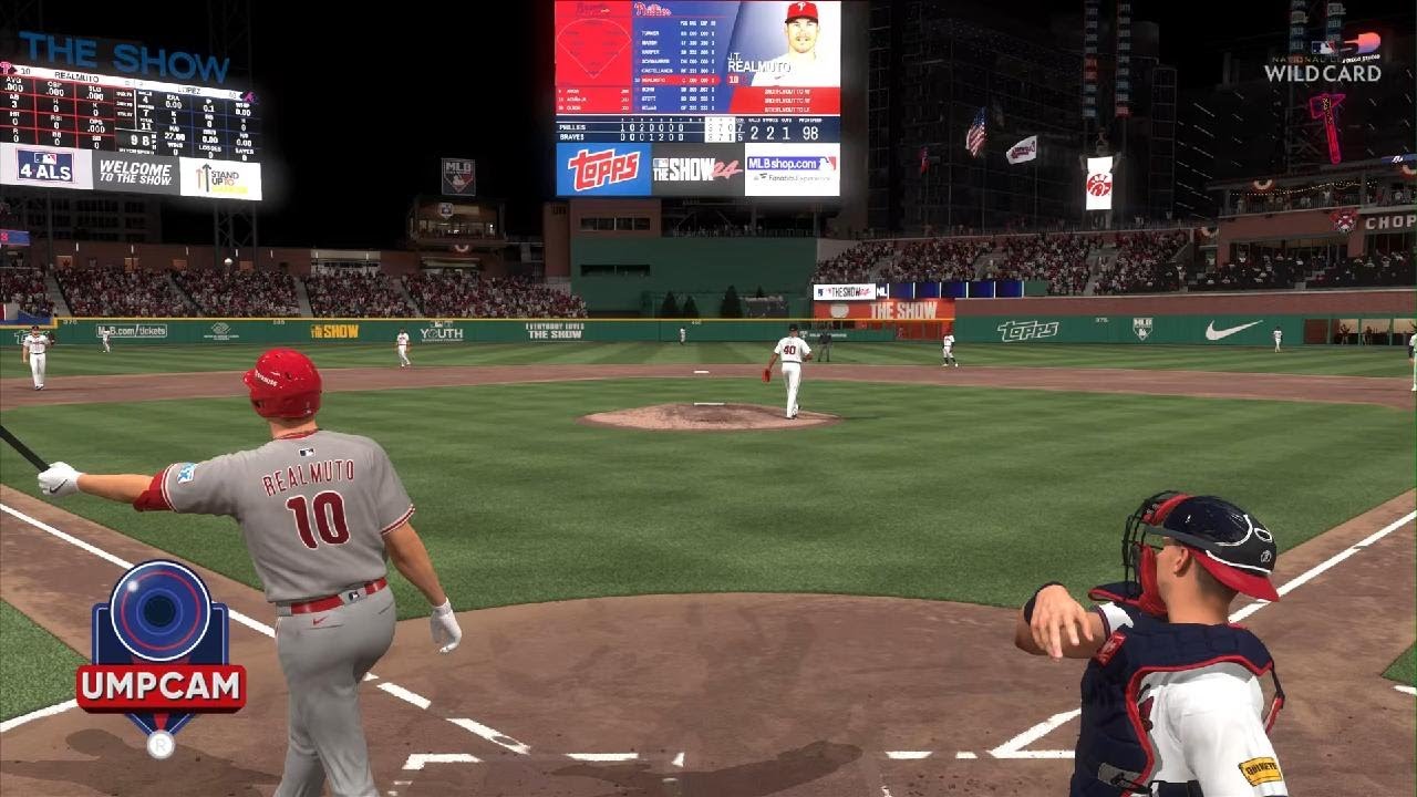 MLB The Show 24 Franchise Mode 2024 Postseason #1 Phillies @ Braves(part 2)