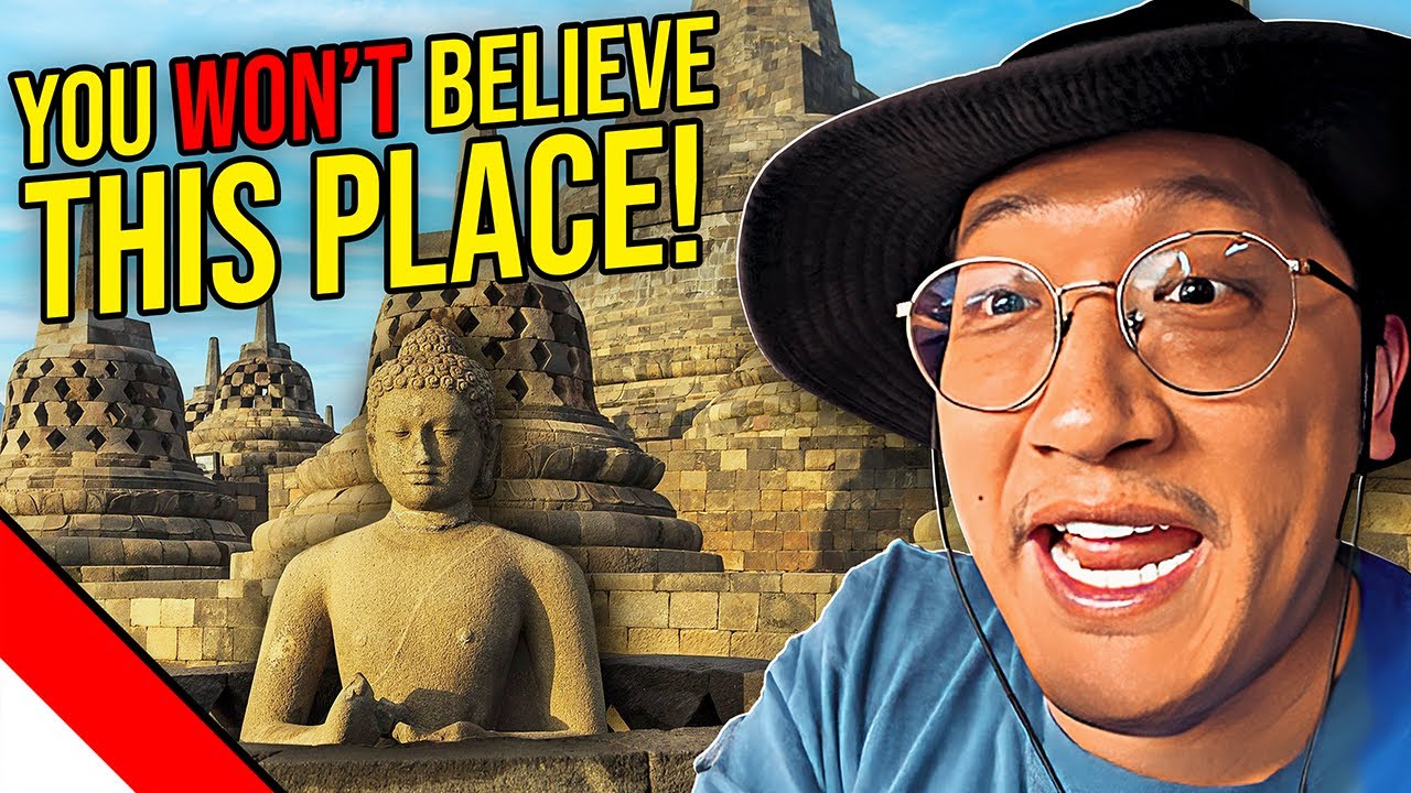 Exploring the LARGEST Buddhist Temple on Earth! (Borobudur, Indonesia) 🇮🇩