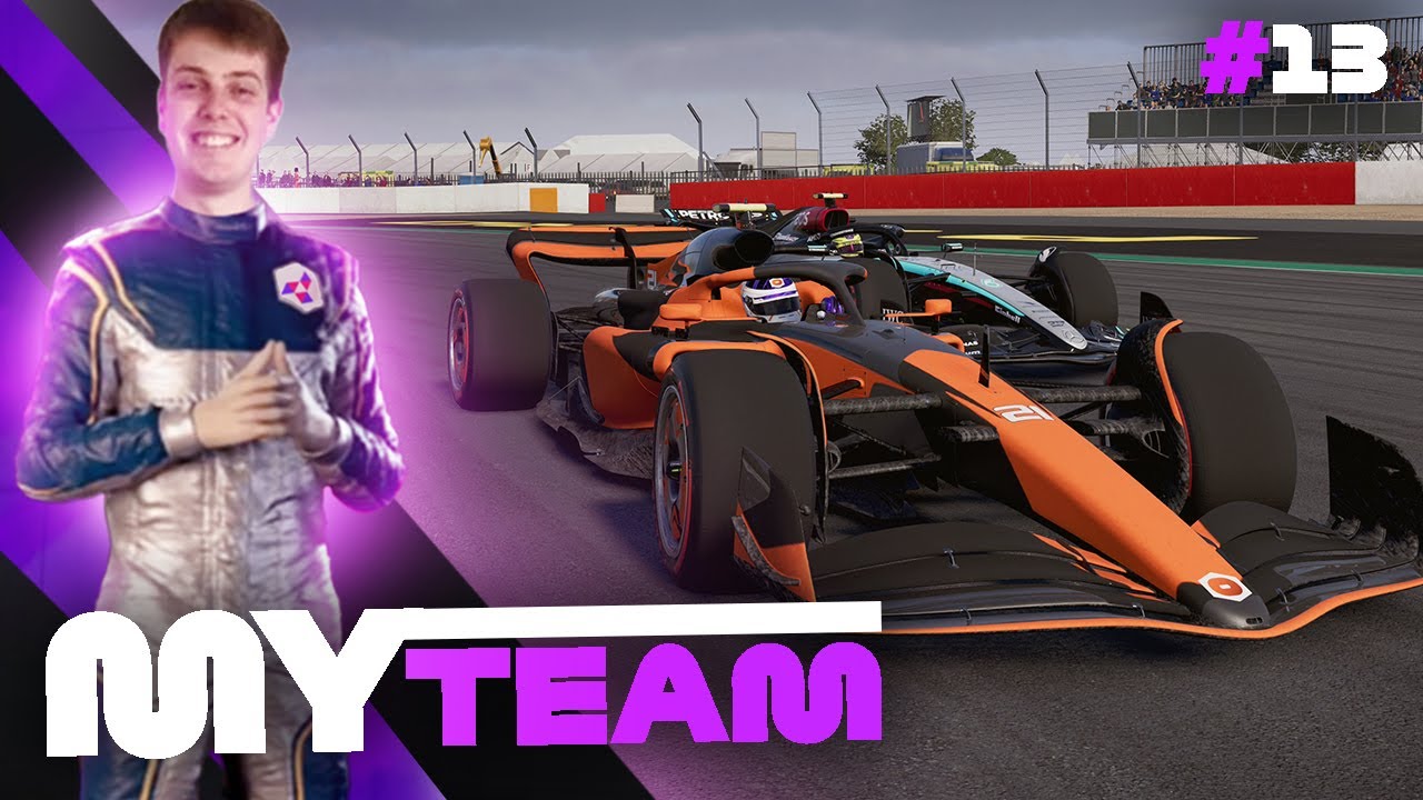 BATTLING HAMILTON AT SILVERSTONE! F1 24 My Team Career | Part 13