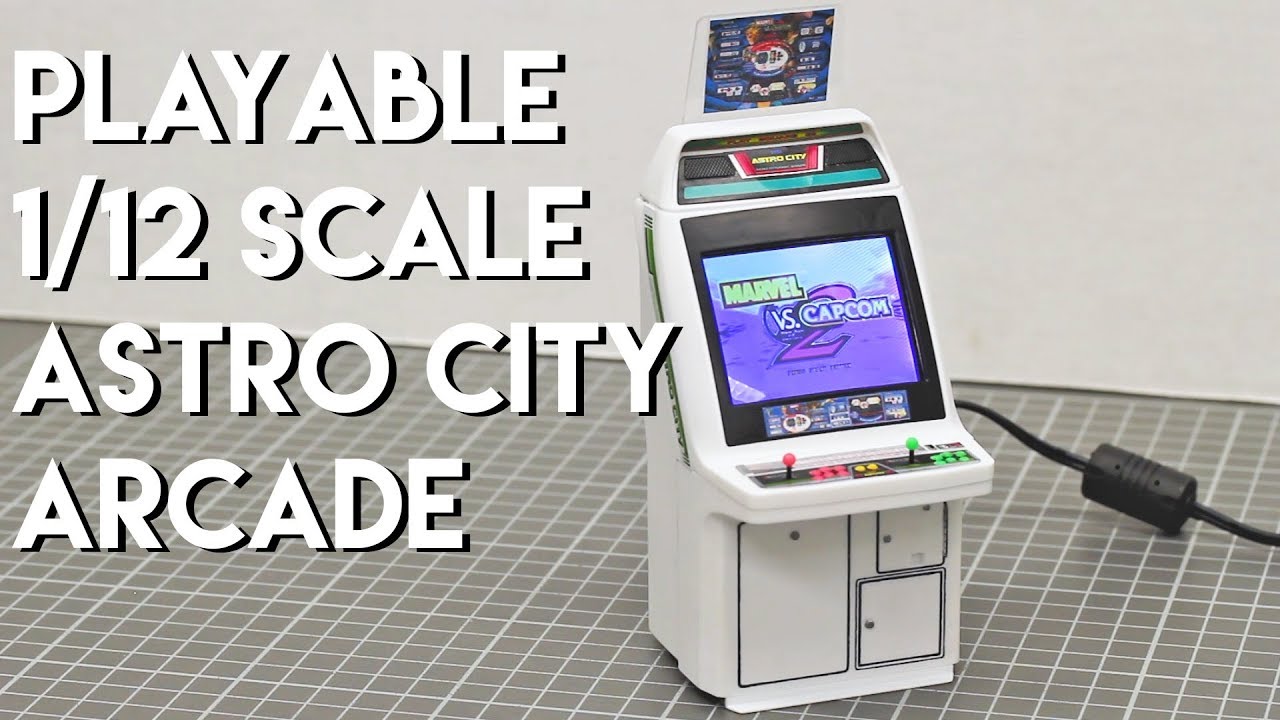 Playable 1/12 Scale Astro City Arcade
