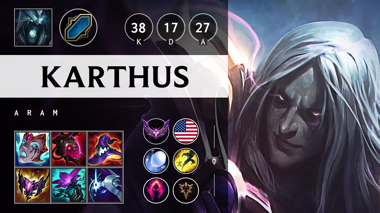 Karthus ARAM: Quadra Kill, Rampage - NA Master Patch 14.18