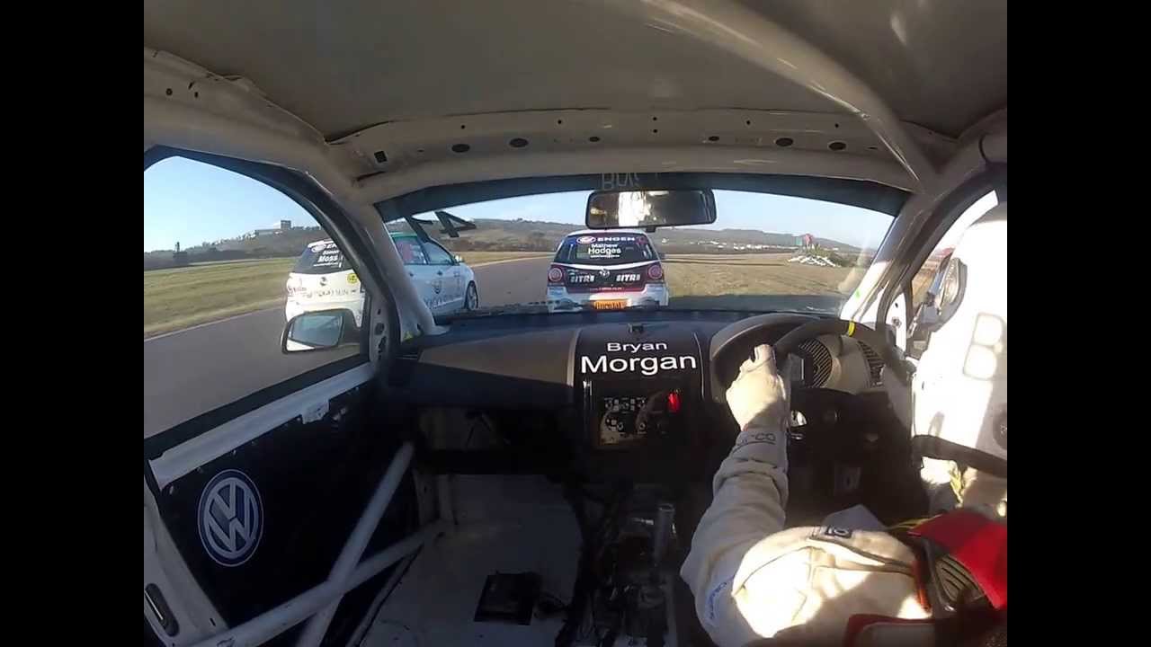VW Polo cup Heat 2 start and 1st lap