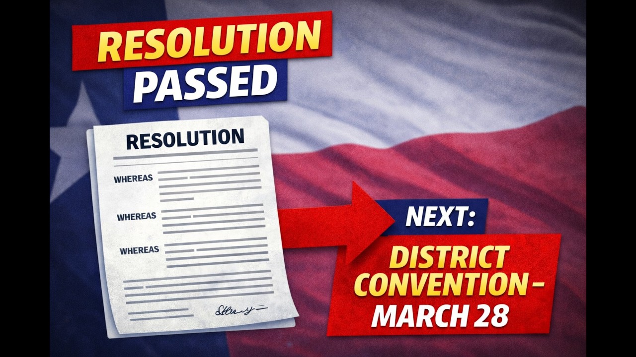 Precinct Meeting Resolution Passed