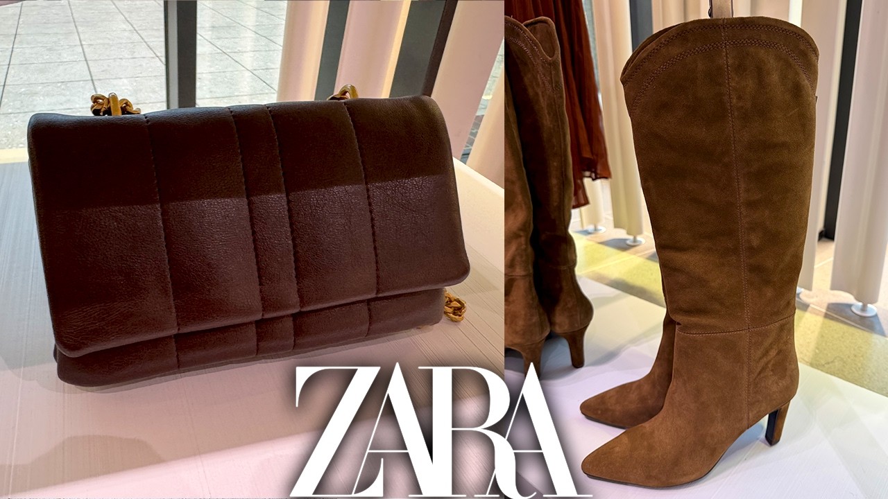 💐 ZARA NEW FALL-WINTER 2025-2026 SHOES & BAGS COLLECTION ❤️ WOMEN’S JEWELRY ARRIVALS