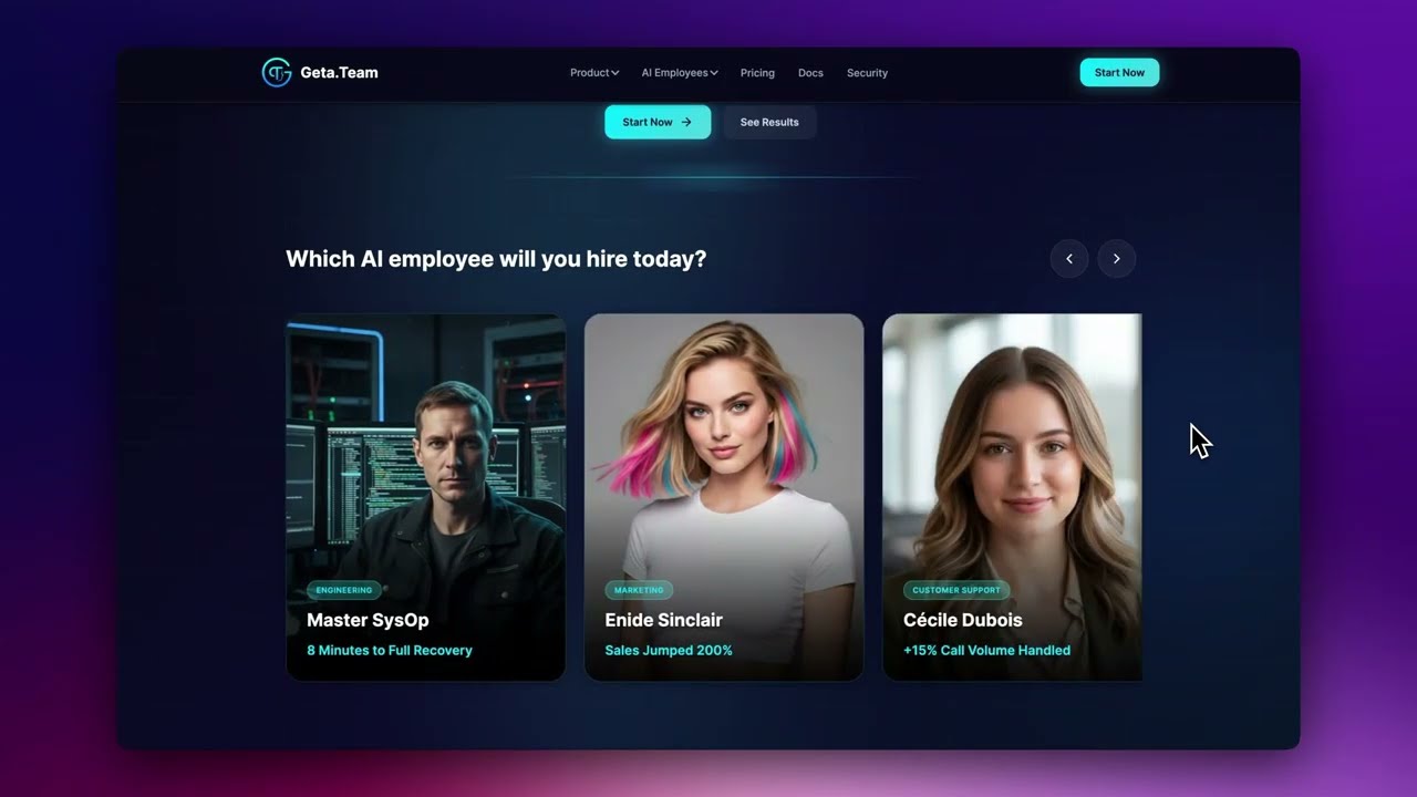 Geta.Team: Платформа для сотрудников с искусственным интеллектом