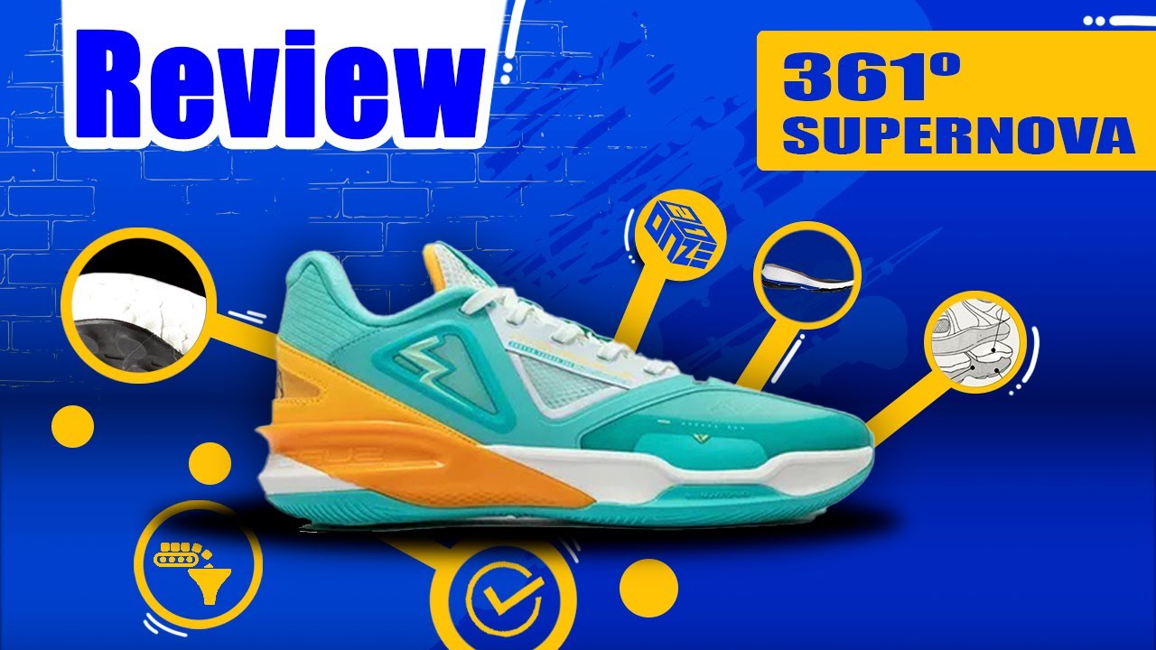 Review -  361 SUPERNOVA- Tênis para jogadores pesados- PT BR