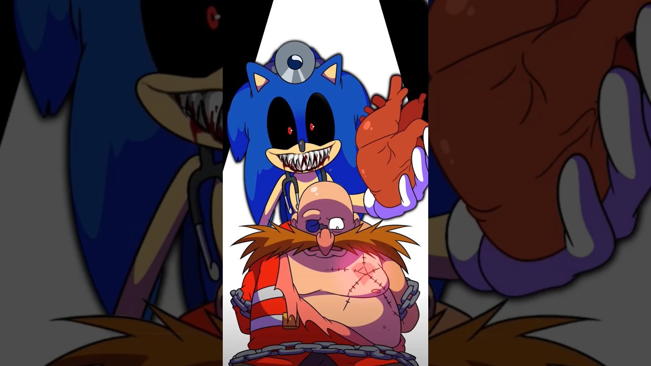 SONIC.EXE MOST BRUTAL DR. EGGMAN ANIMATION #shorts #sonicexe #exe #eggman #sonic #animation