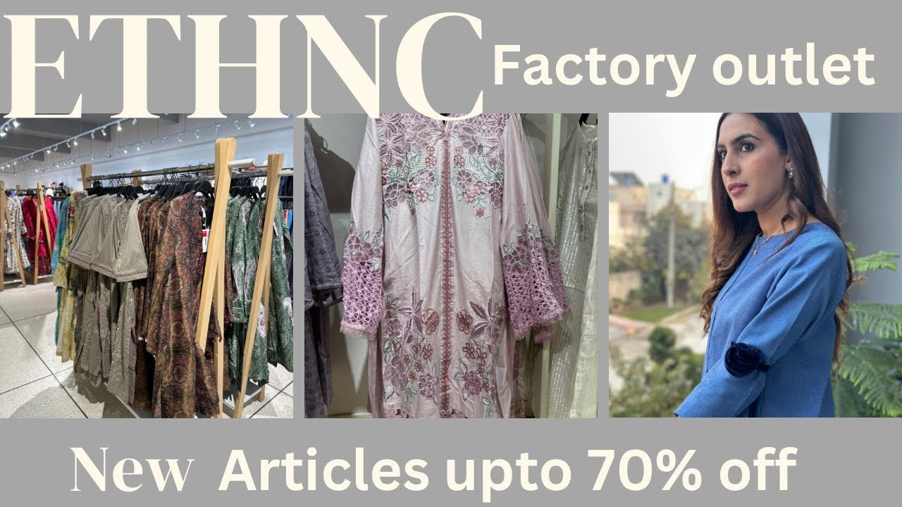 Ethnc Factory outlet/Beautiful Articles upto 70% Off/ Outfitters Jeans flat 70%Off / Shopping Haul