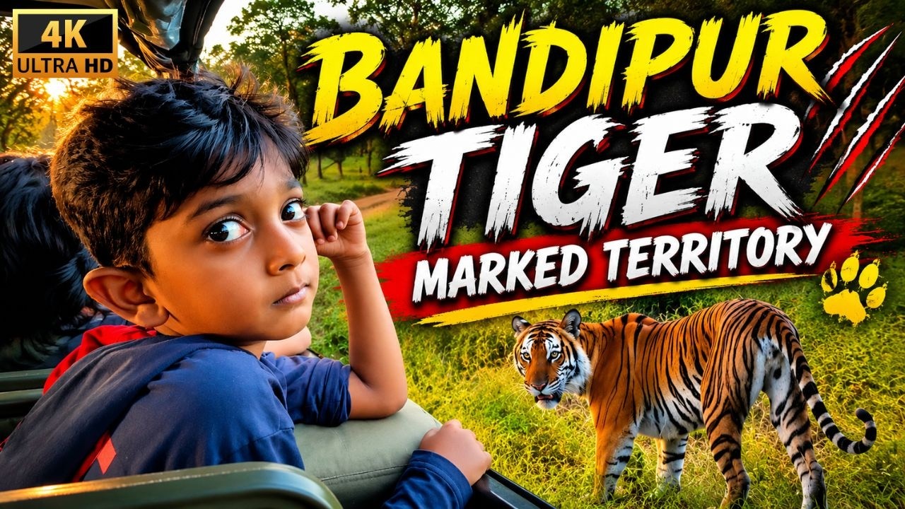 🔥45 minutes புலி யோடTerritory Marking Bandipur | Thrilling Gaurs Fighting @Simba Vlogs