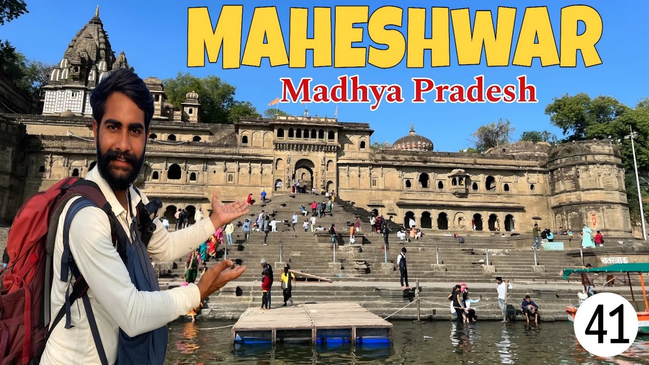 Narmada parikrama || Day-41|| Maheshwar || महेश्वर किला || Maheshwar Fort || नर्मदा परिक्रमा 3600km
