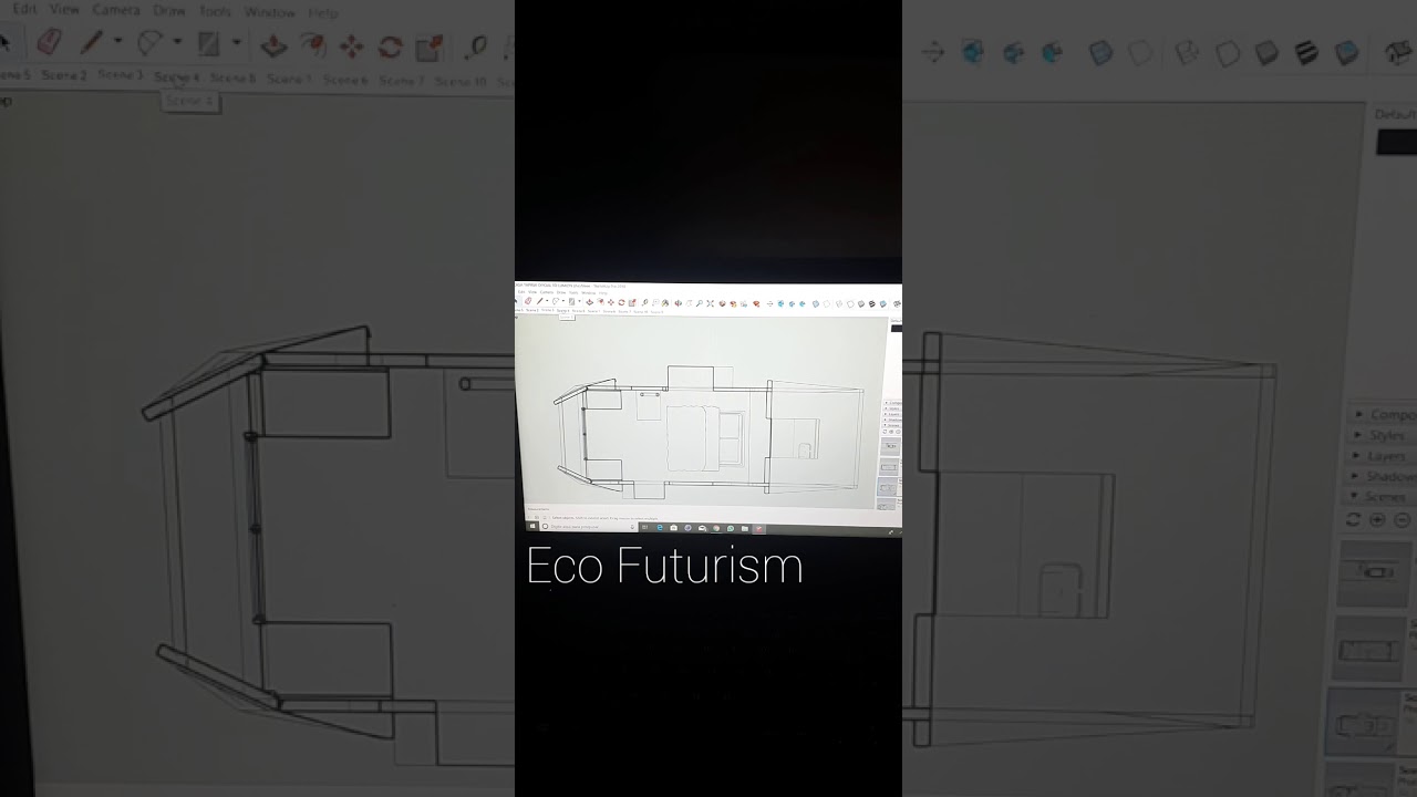 Arquitetura Eco Sustent&aacute;vel. Design Futurista