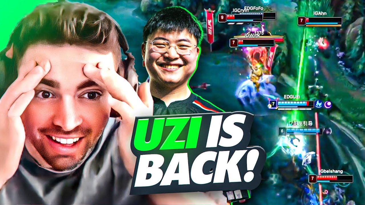 UZI IS BACK?! - EDG VS IG