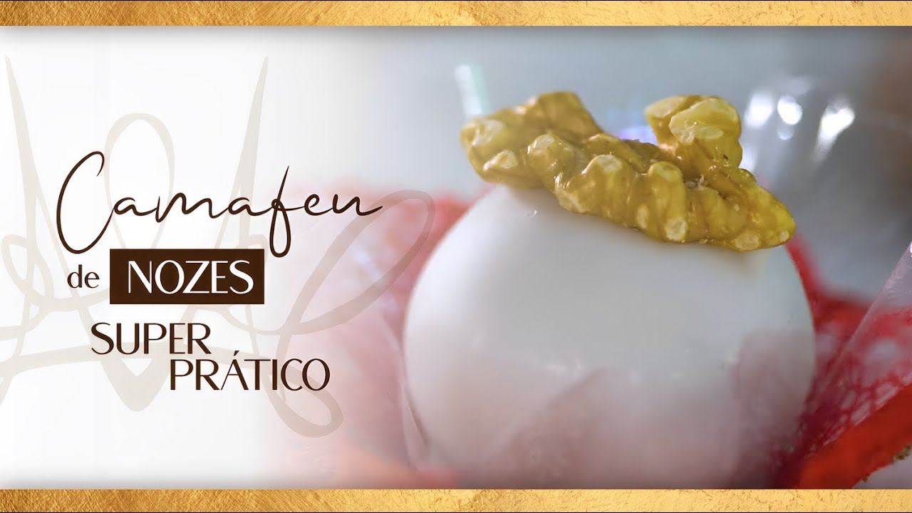 CAMAFEU DE NOZES SUPER PRÁTICO | Fácil e Gostoso