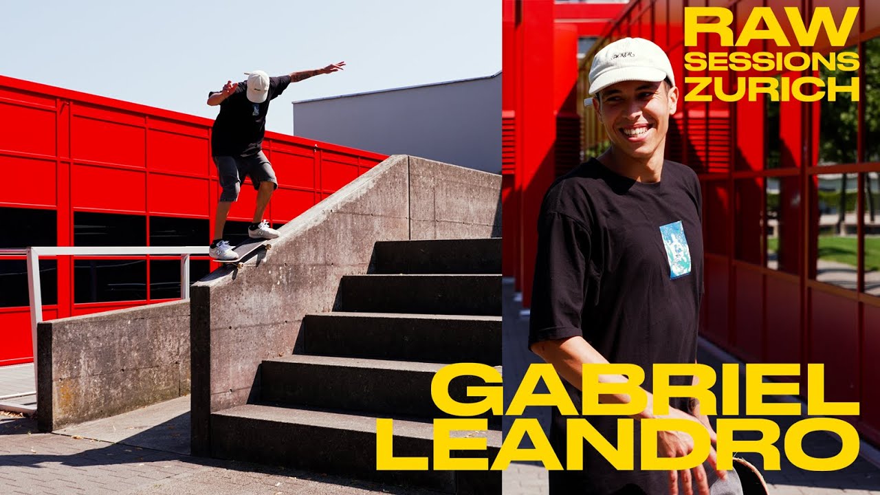 RAW SESSIONS 1 | Zurich | Kilian Zehnder & Gabriel Leandro / Skate em Zurique