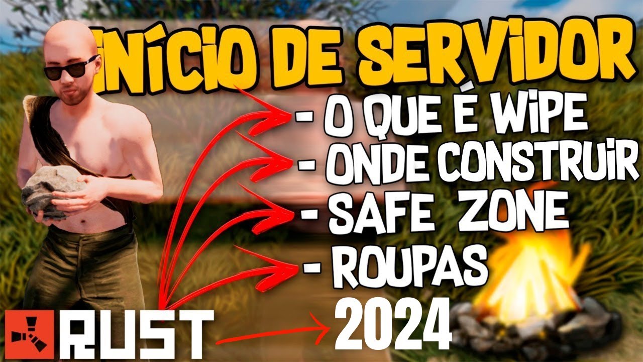 TOP 10 DICAS PARA INICIAR BEM NO RUST EM 2024 GUIA PARA INICIANTES | Rust #01 - Rust
