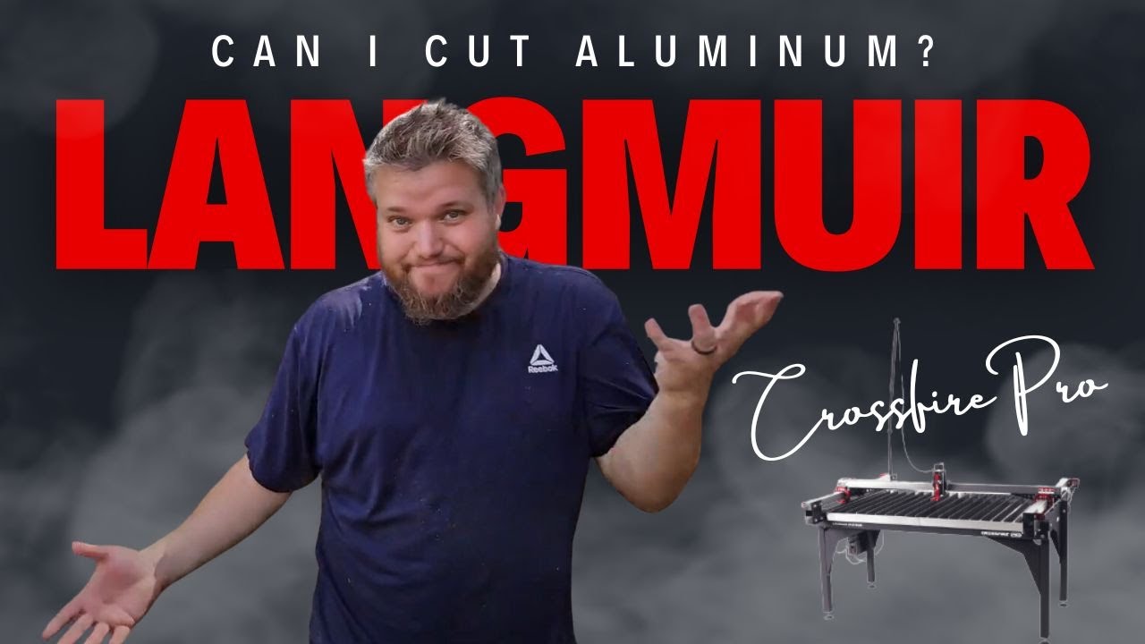 Резка алюминия на Langmuir Crossfire Pro