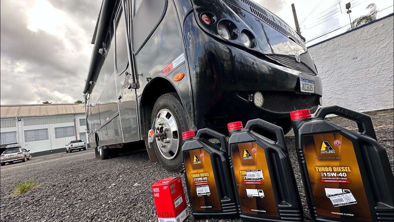 Quanto custa trocar óleo do motorhome 1 mês morando na rua