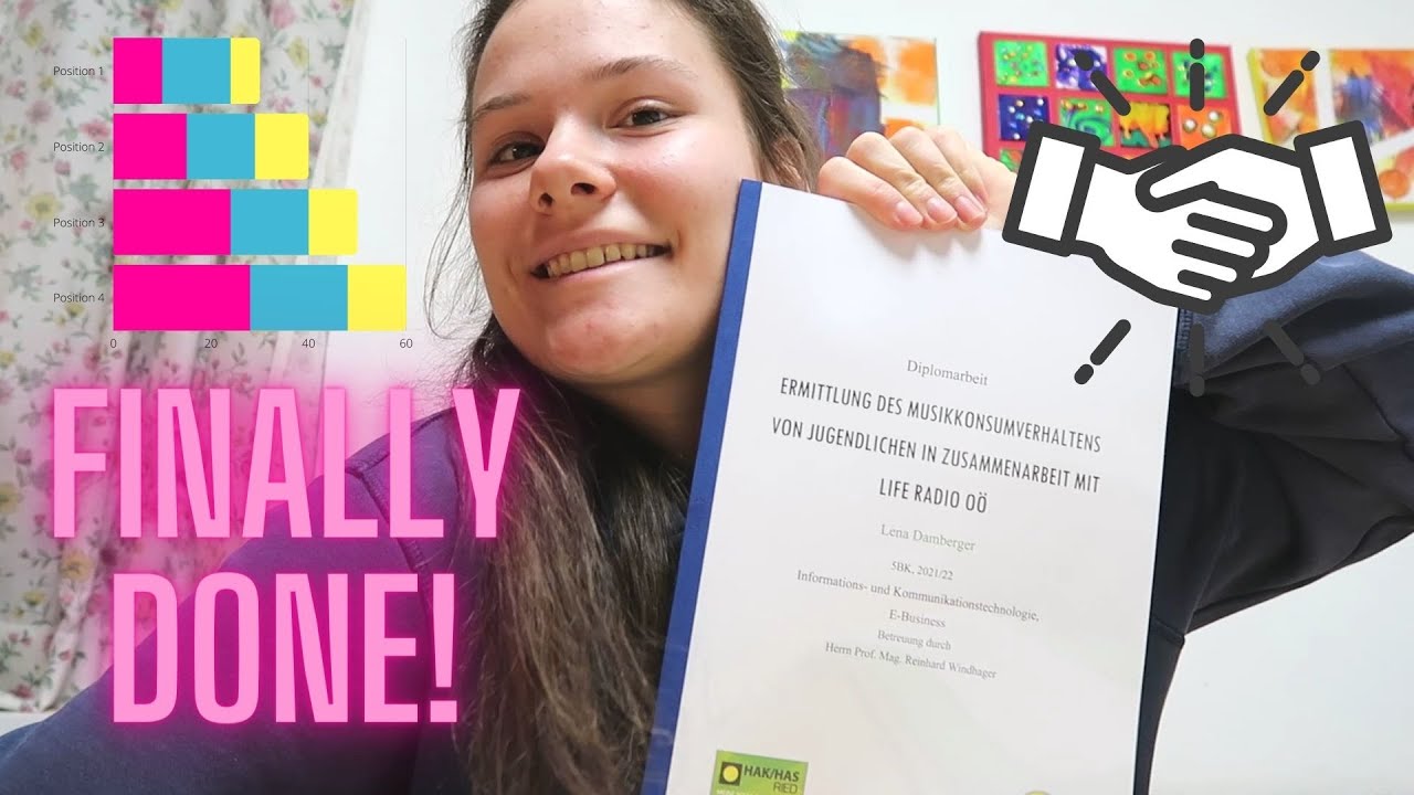Diplomarbeit ist endlich fertig! | Aufbau & Fazit