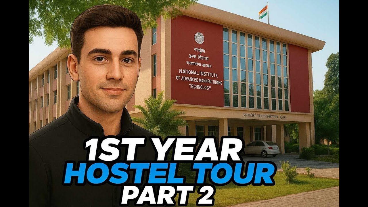 🏠✨ NIAMT 1st Year Boys Hostel Tour 🛏️🎒 | Campus Life Unlocked 🔑📸