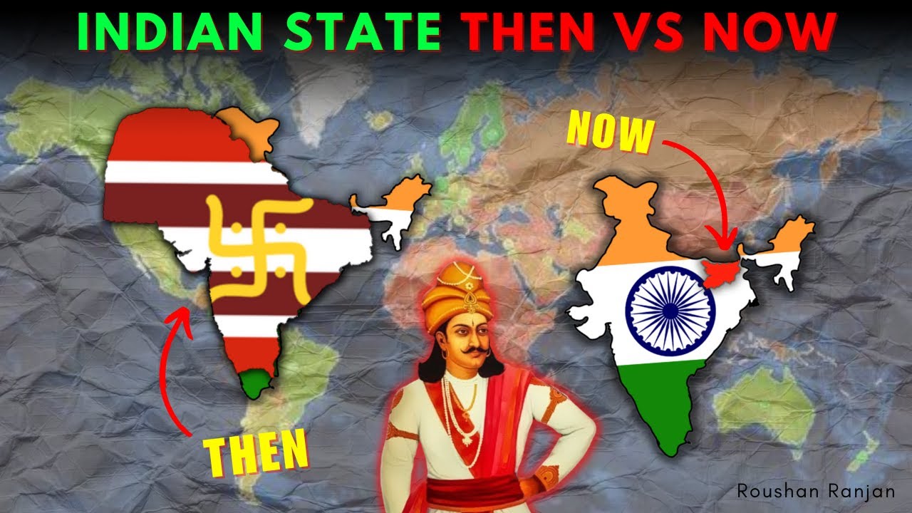 Indian State Then Vs Now Full Video | History of Indian States | Roushan Ranjan