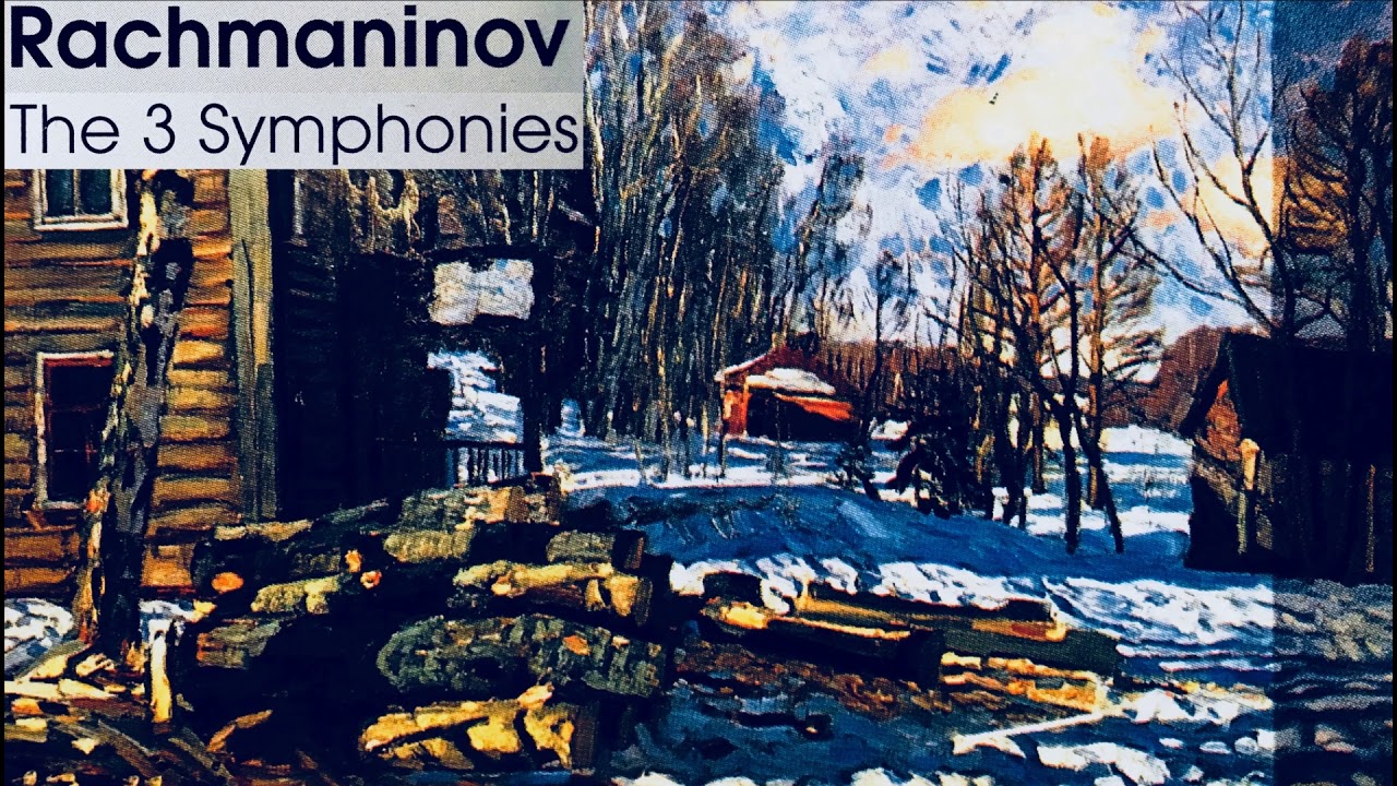 Rachmaninov - Symphonies Nos.1,2,3 / Vocalise + Presentation (reference record. : Evgeny Svetlanov)