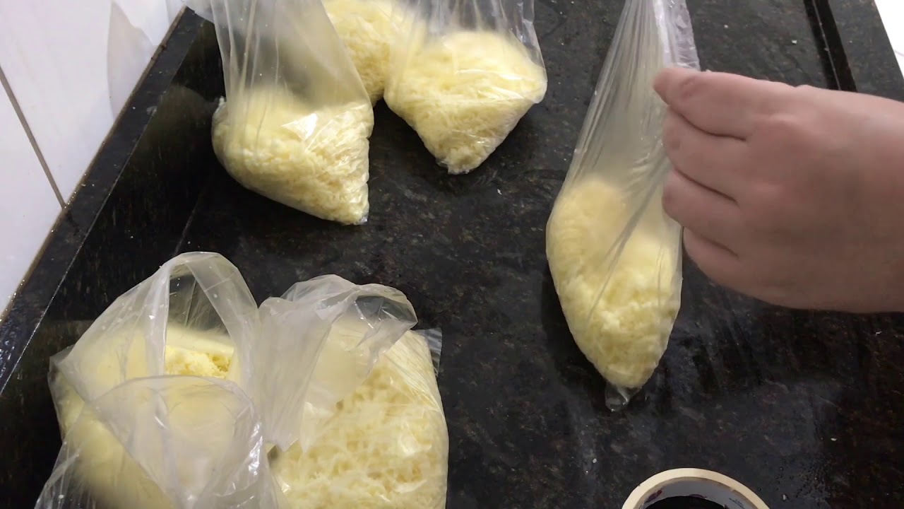COMO EU CONGELO QUEIJO E OCUPO POUCO ESPAÇO NO FREEZER
