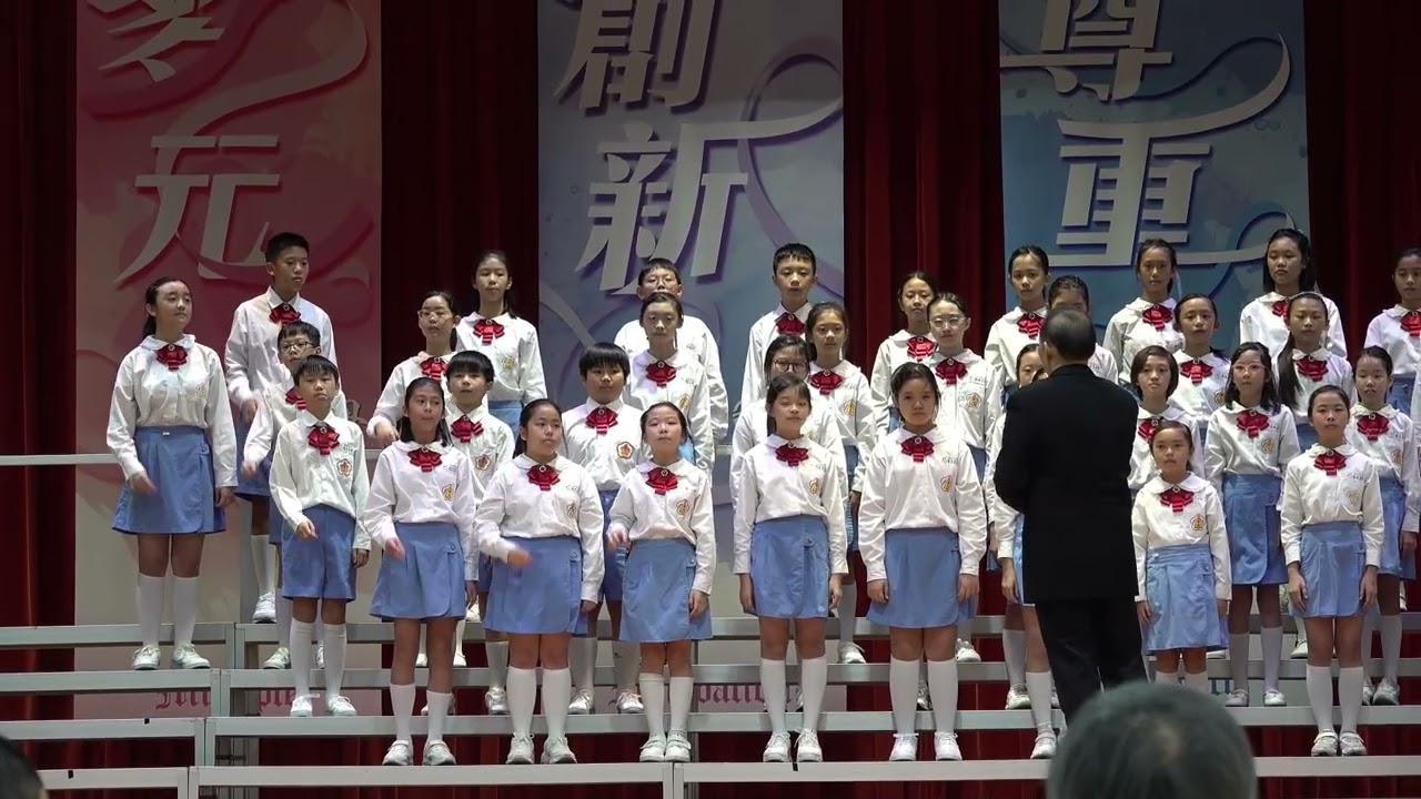 114萬大國小六年級合唱團參加臺北市學生音樂比賽榮獲同聲合唱西區優等第四名