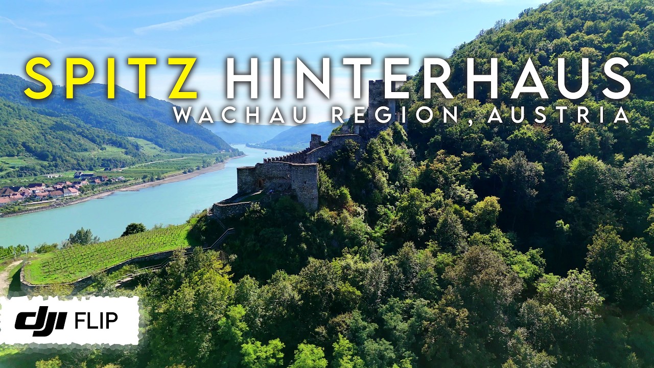 Austria: Wachau Valley - Castles & Vinyards (4K, Drone/DJI Flip)