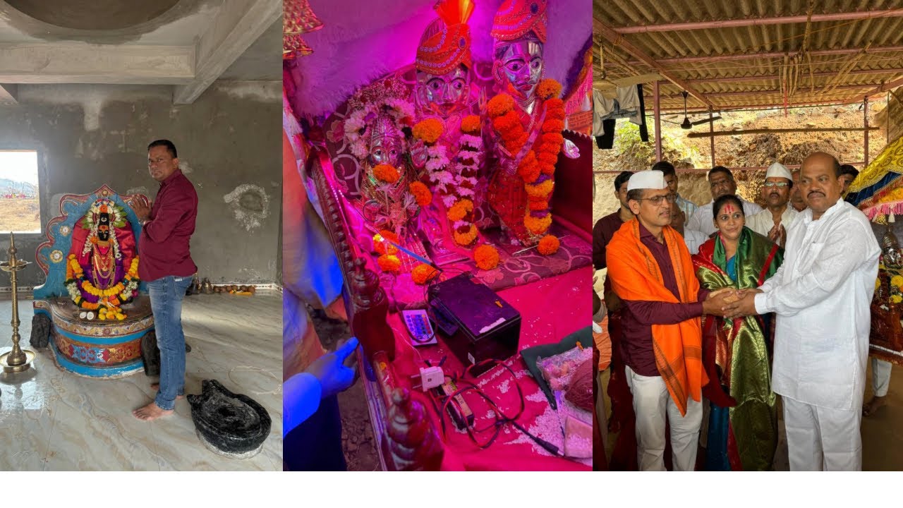 जननी मानाई  पालखी सोहळा ओंबळी गाव २०२४ । माझ्या माहेरची कुलदेवी