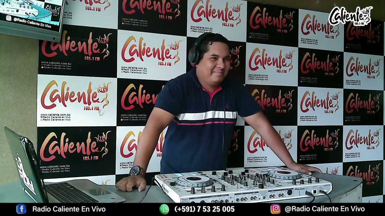 MÚSICA ENGANCHADA EN LA FRATER 📻🔥RADIO CALIENTE 105.1FM