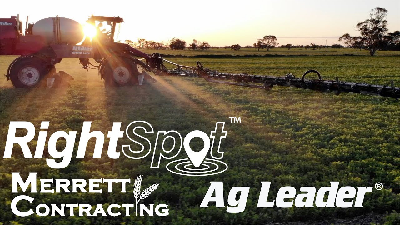 New AgTech, Old Machine | AgLeader RightSpot | Miller Nitro 4275
