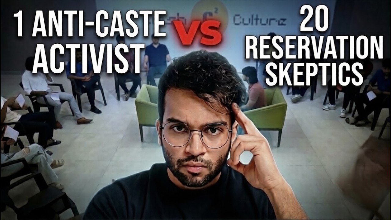 1 anti-caste activist vs 20 reservation skeptics (ft. Lakshya Speaks) | wevaad 