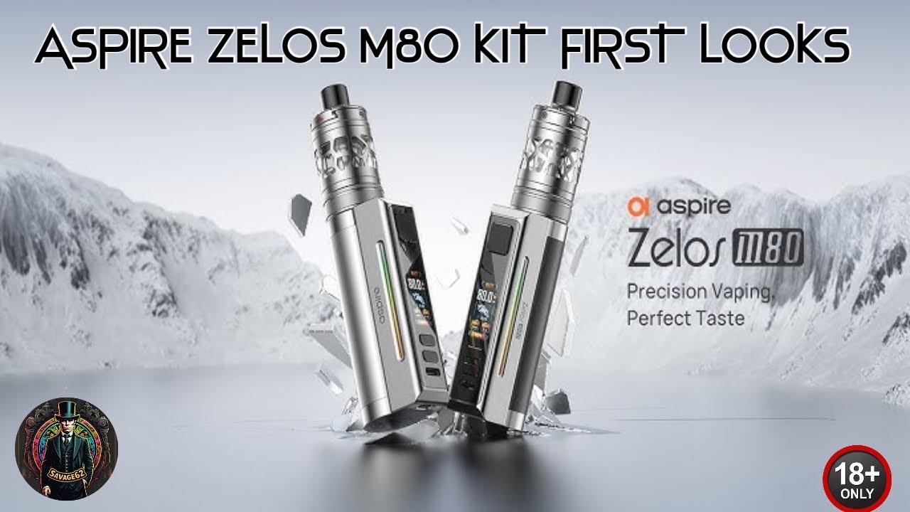 ASPIRE ZELOS M80 KIT- FIRST LOOKS 🔞 #aspire #zelosm80kit