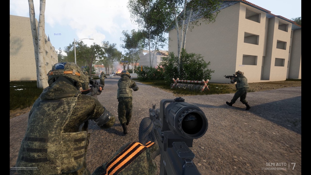 Operation Harsh doorstop 4K gameplay - VDV vs AFU