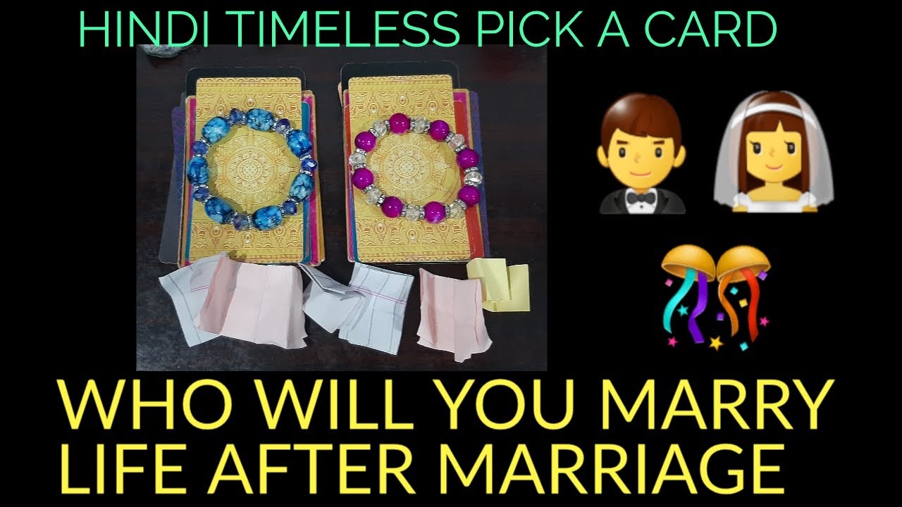 Hindi - WHO WILL YOU MARRY 👰🤵 YOUR FUTURE SPOUSE DETAIL + LIFE WITH THEM ❤️🌞🙏 TIMELESS TAROT