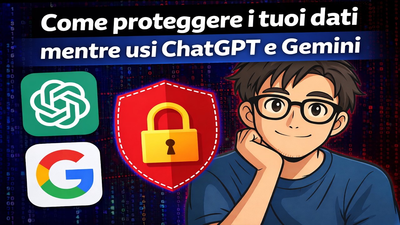 Come proteggere i tuoi dati mentre usi ChatGPT e Gemini