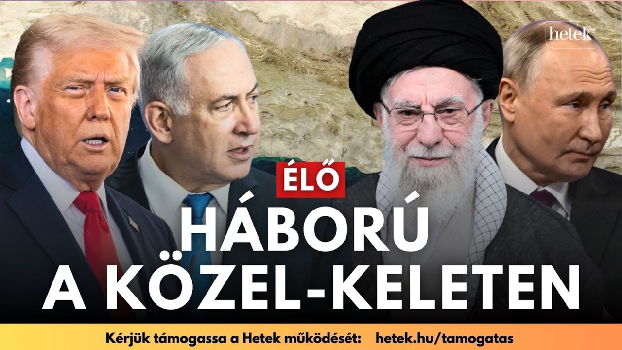 🔴 ÉLŐ: Meghalt Hamenei? Putyin közbeavatkozik? Meddig fajul a háború Iránnal? | Rendkívüli hírek