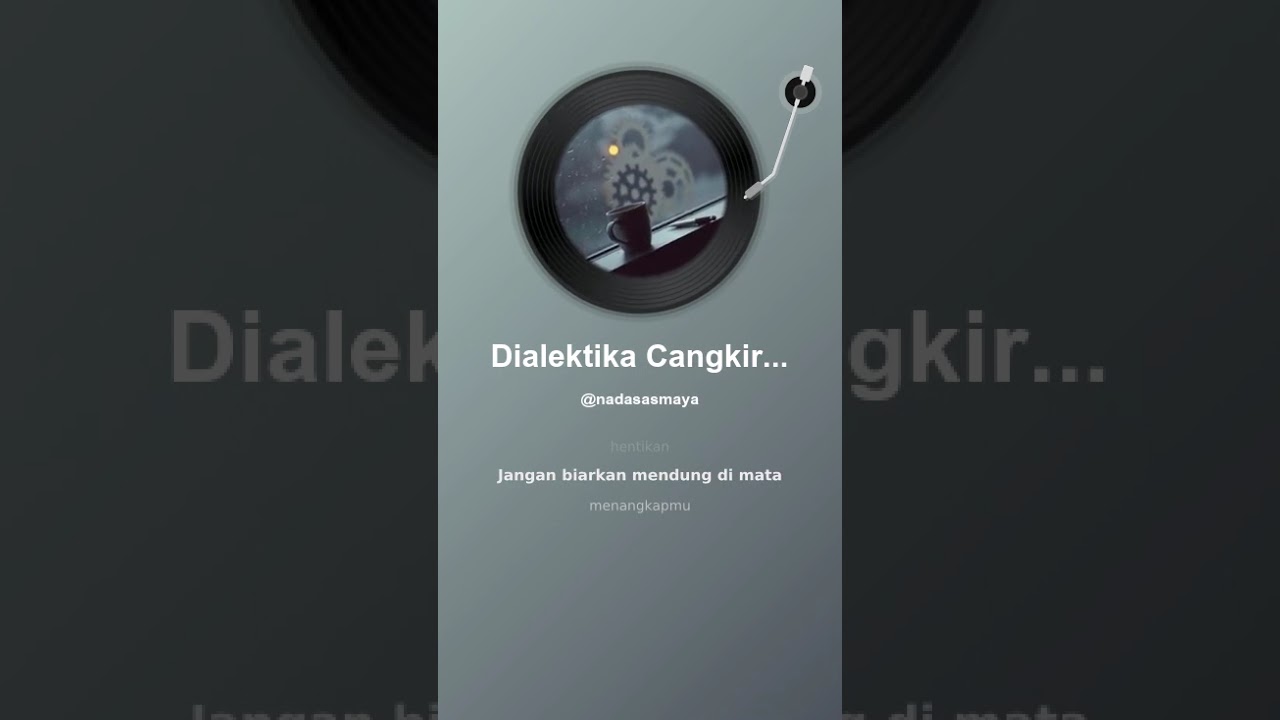 Cangkir hitam 