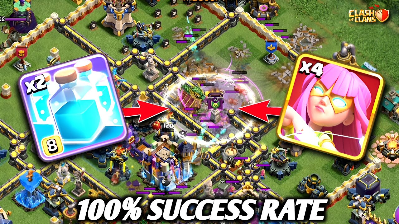 The NEW TH18 Meta 🔥 Meteor Golem + Super Archer Blimp is INSANE (Clash of Clans) 