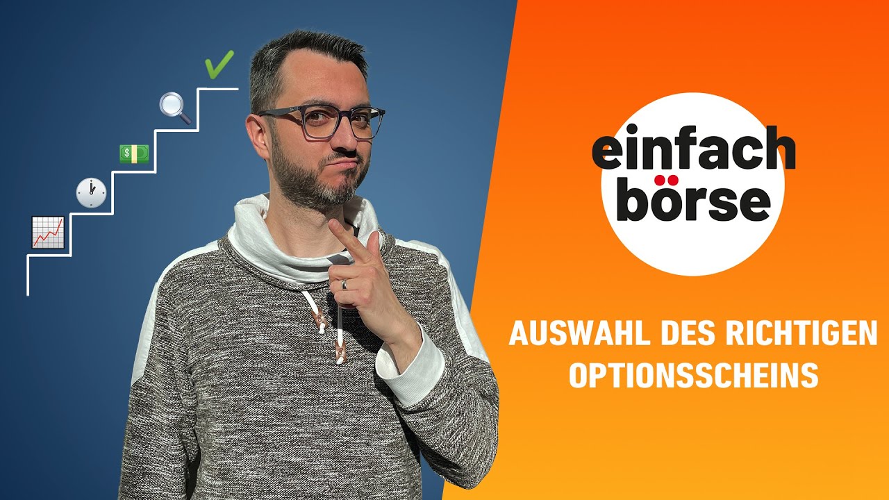 Der richtige Optionsschein &ndash; Schritt f&uuml;r Schritt zum passenden Produkt
