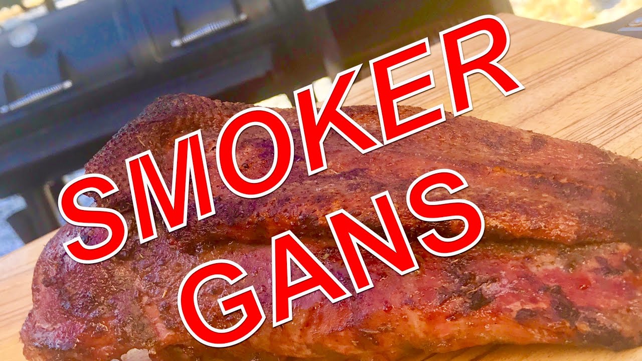 rauchige GÄNSEBRUST im SMOKER GRILLEN —- Klaus grillt