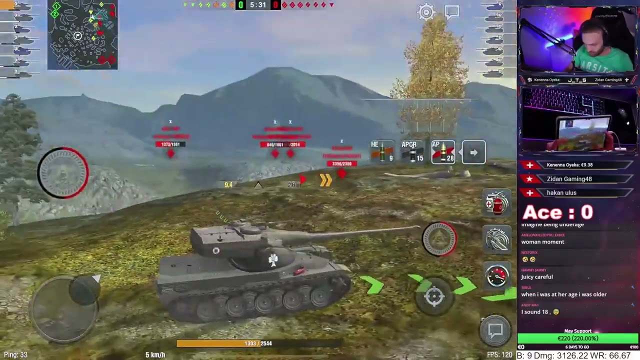AMX 50 B huge 2 vs 5 carry with a Random - Stream Highlight