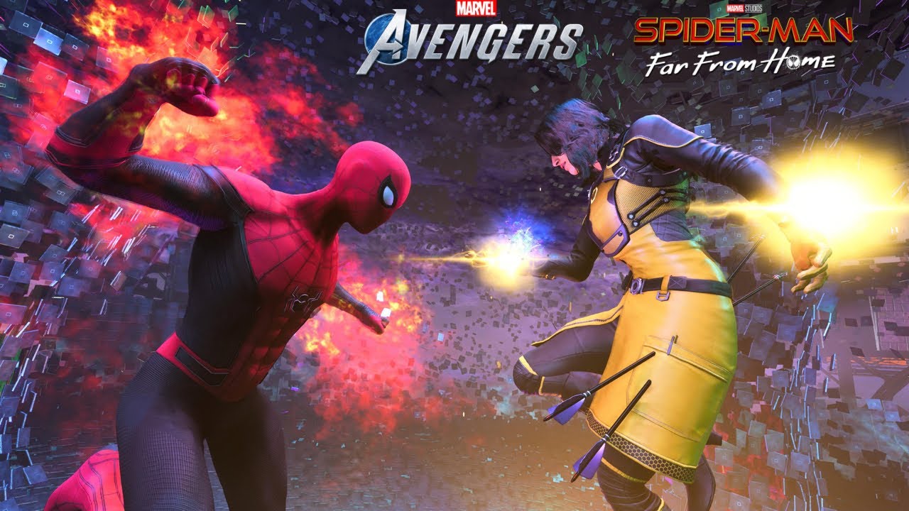 Spider-Man Vs Monica Rappaccini With The Far From Home Suit - Marvel's Avengers (4k 60fps)