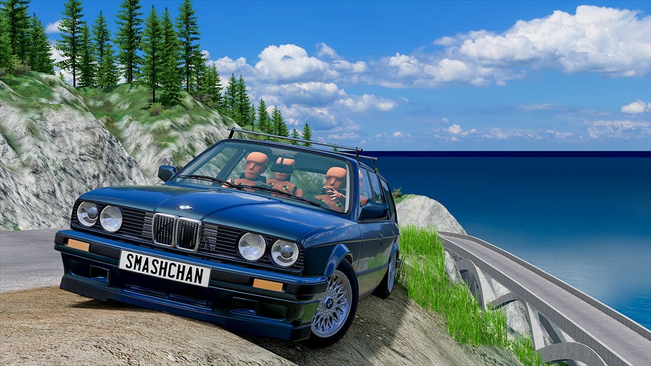 Cliff Drops #211 - BeamNG DRIVE | SmashChan