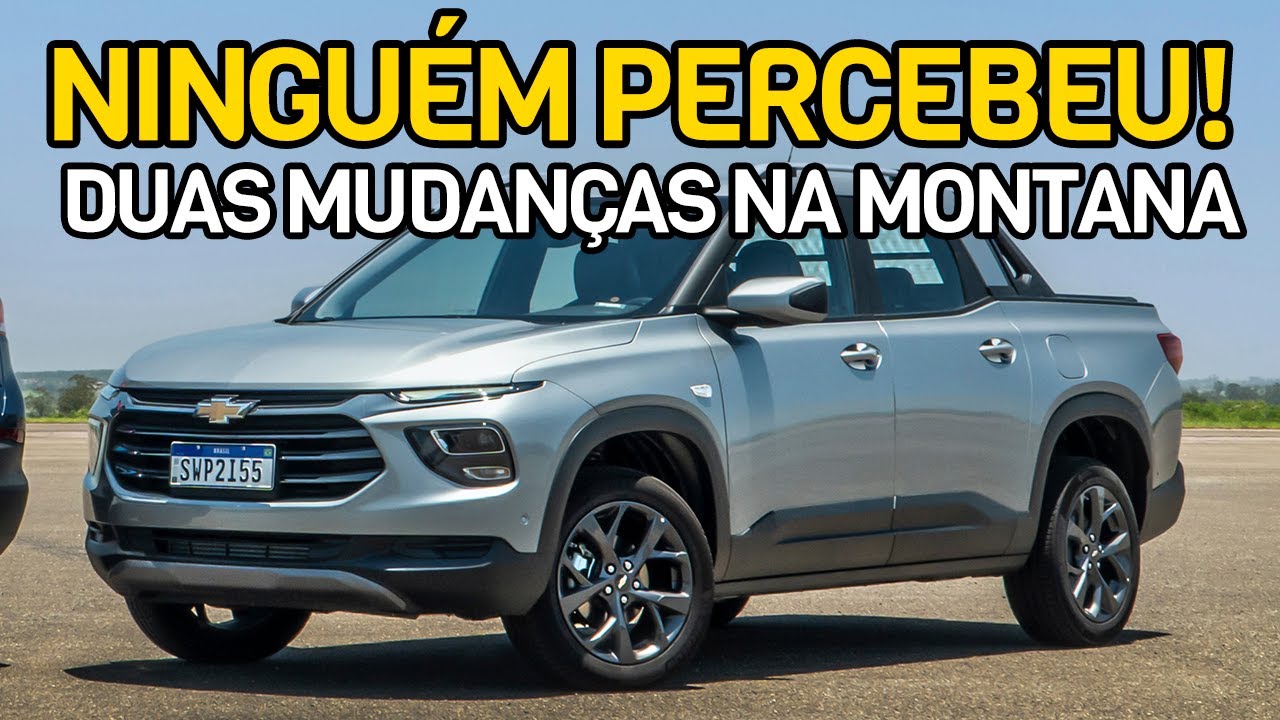 Chevrolet MUDOU E NÃO AVISOU! MONTANA TURBO 2025 com mais CAPACIDADE e mais Potência